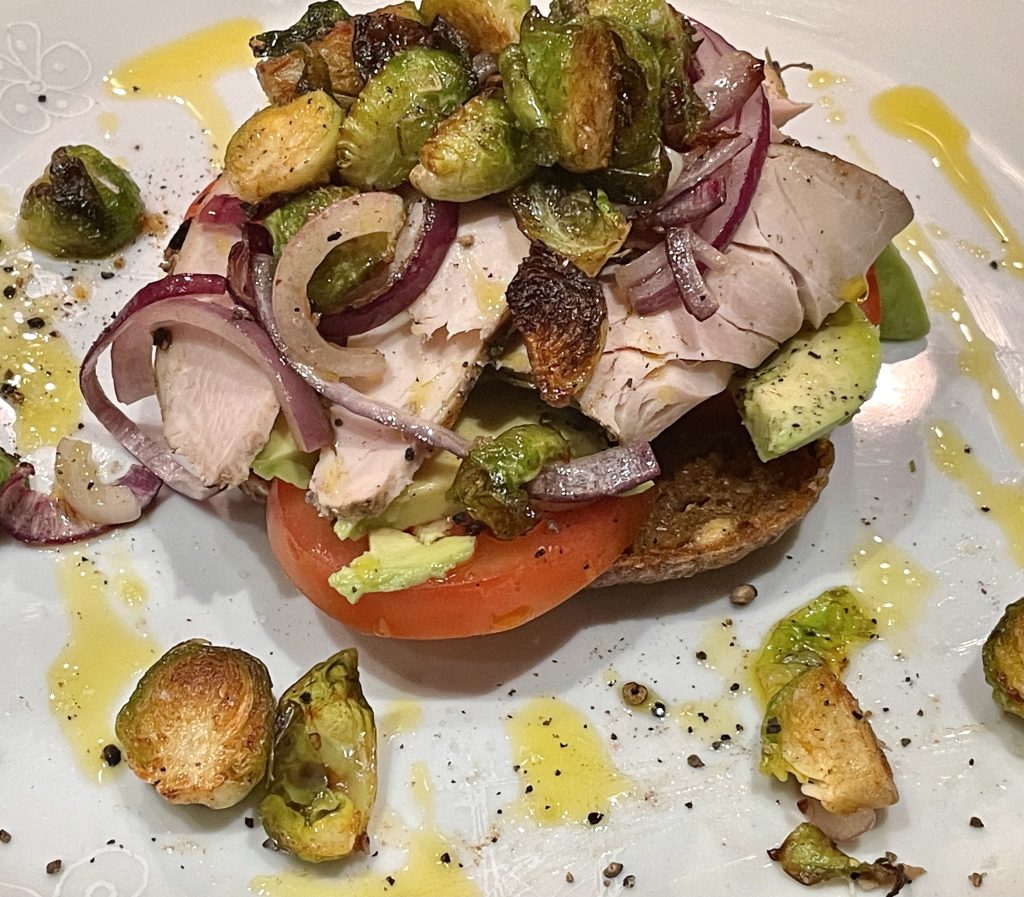 Smørbrød med kalkun 