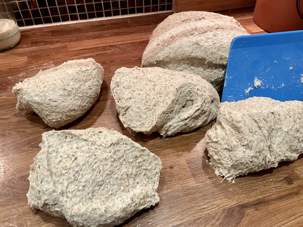 Brød med rug og havrekli
