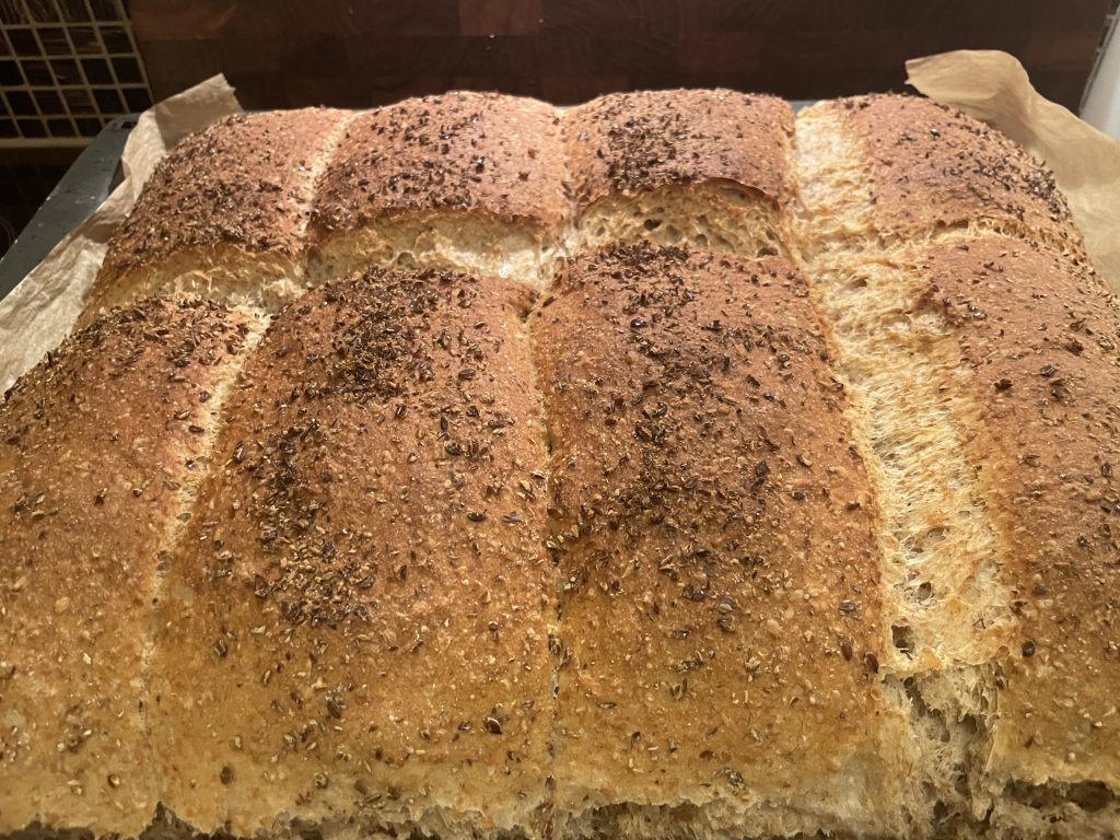Brød med spelt og havrekli