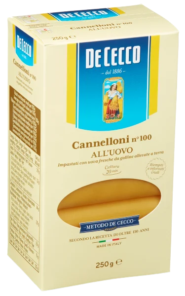 De Cecco eggpasta cannelloni 250 g