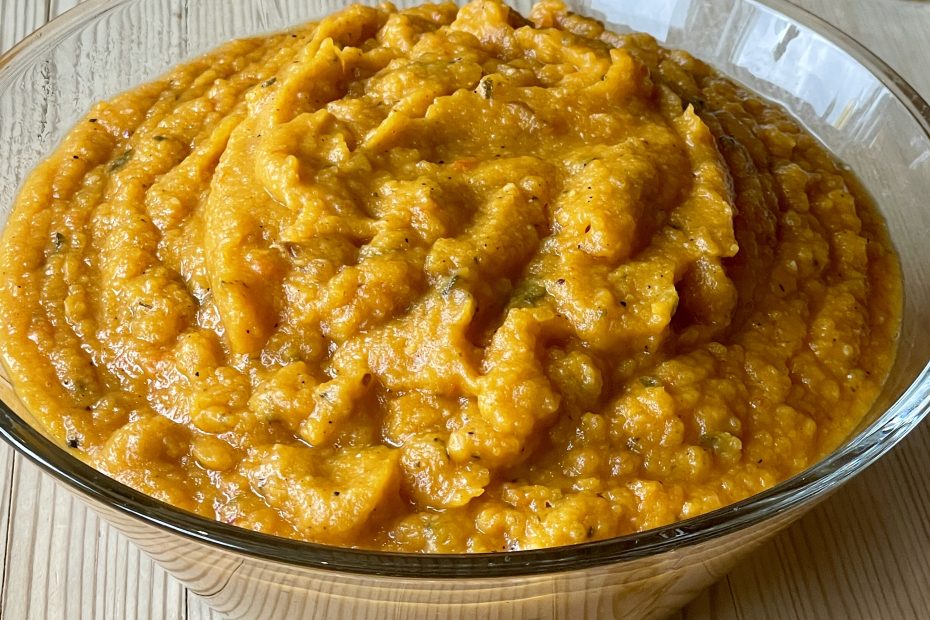 Gresskarpurè - gresskarsaus