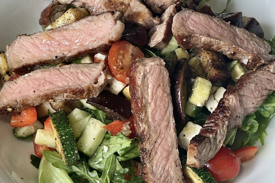 Steike god biffsalat