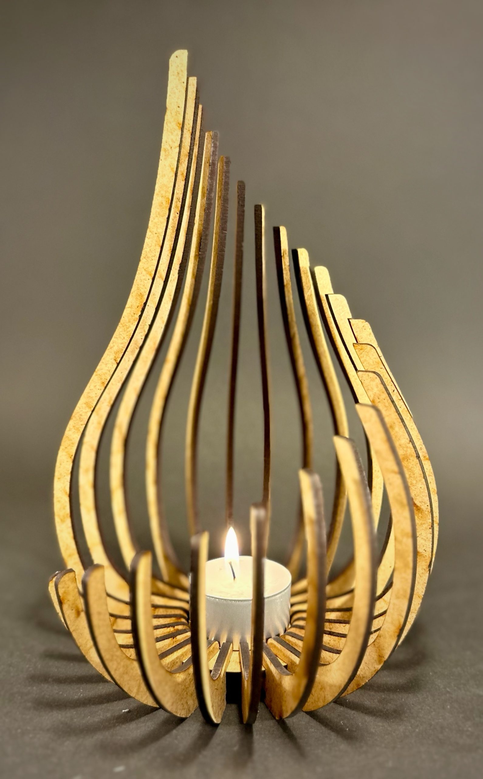 Telys holder - Nordlys