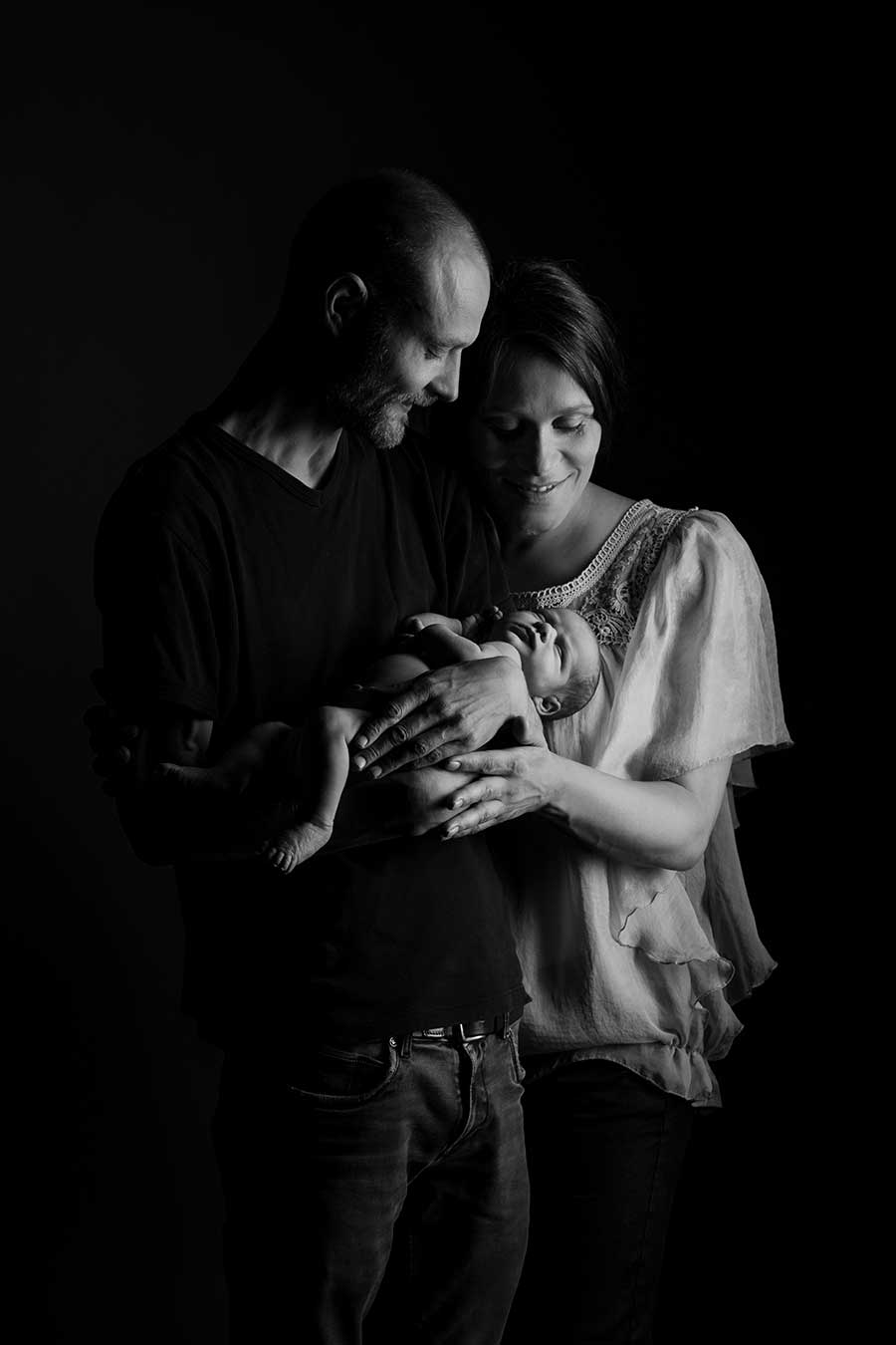 Fotograf Maja Rohde Sværke - detaljebillede af nyfødt babys fødder
