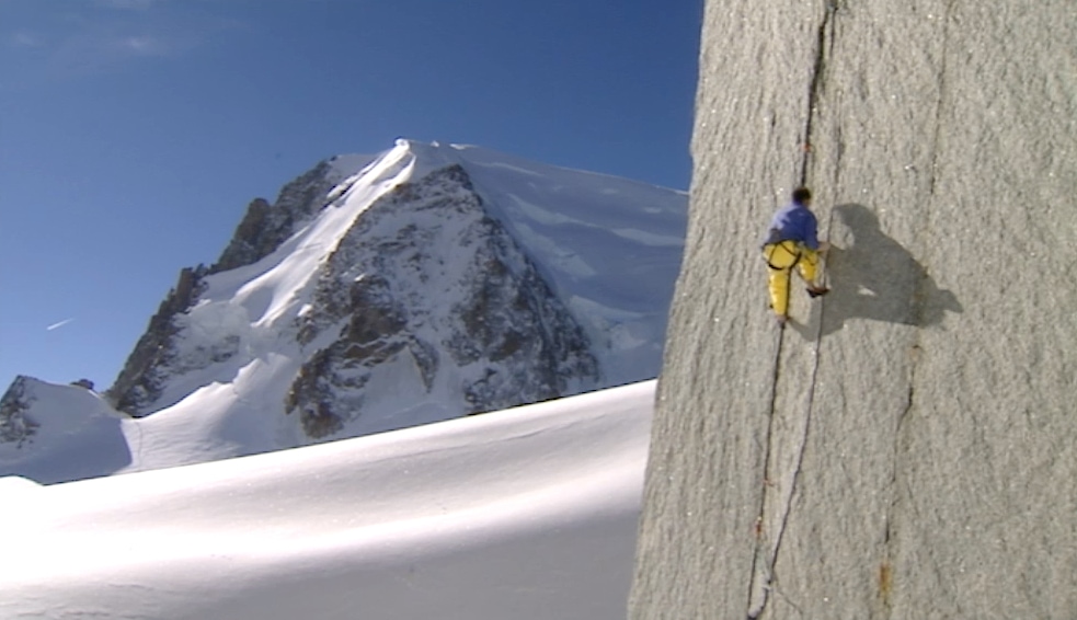 Alpiniste Aiguille du Midi, Savoie