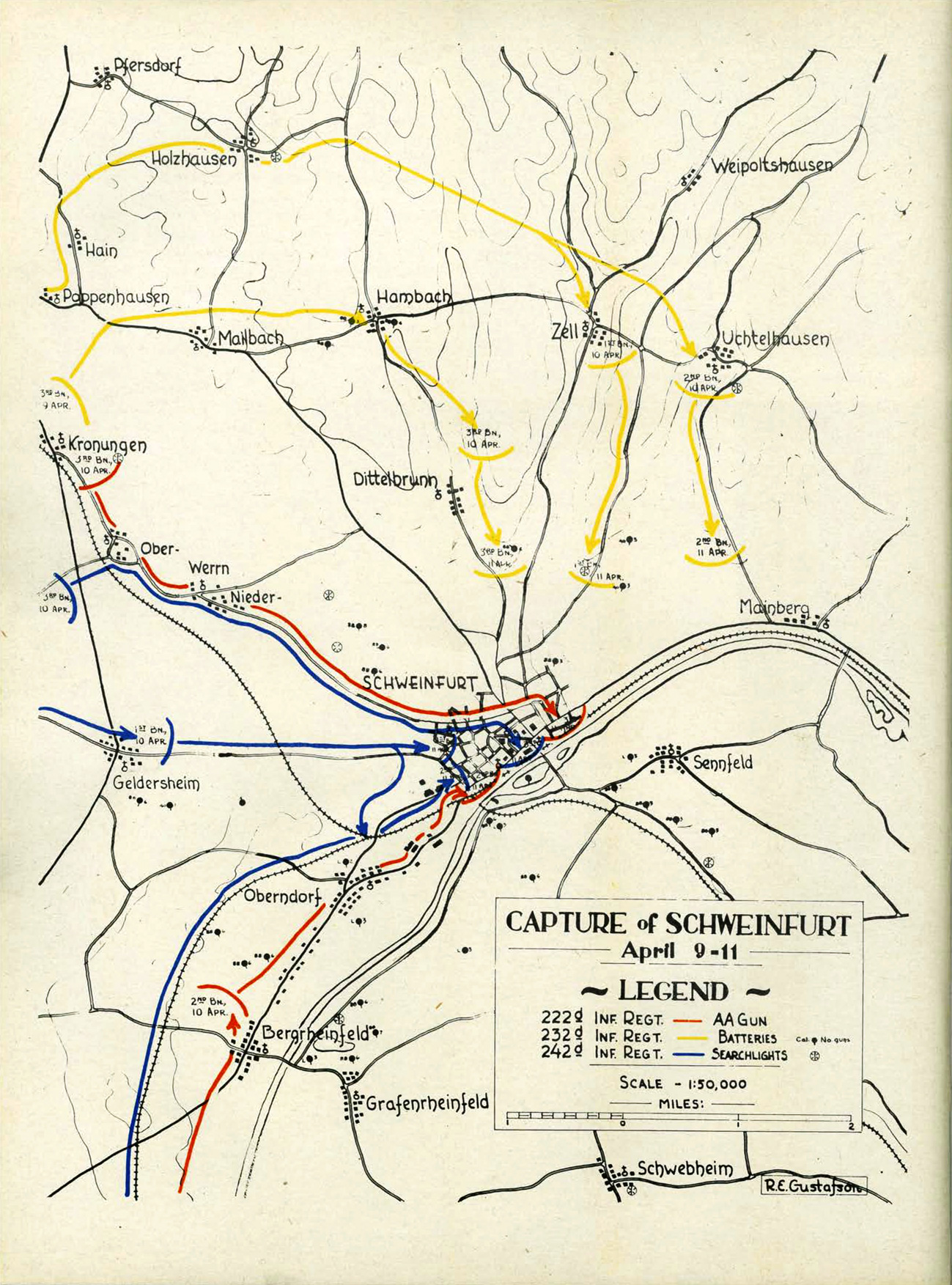 Rainbow Division Push to Schweinfurt Rainbow Division Push to Schweinfurt