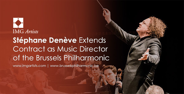 Stéphane Denève Extends Contract as Music Director of the Brussels Philharmonic until 2022