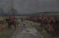 Lionel Edwards The South Notts Hunt print