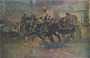 Gilbert Holiday prints The RHA Royal Horse Artillery at Olympia