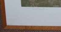 Lionel Edwards Hunting Print The RA Drag or Royal Artillery Hunt at Bordon signature