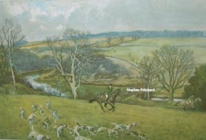 Lionel Edwards Hunting Print The Heythrop Hunt