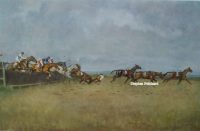 Lionel Edwards Racing Print Larkhill