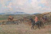 Lionel Edwards Hunting prints The Waterford Hunt
