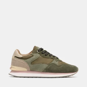 HOFF Sneaker dames city Los Angeles kakki