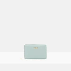 portefeuille L.Credi model Perla kleur mint blue