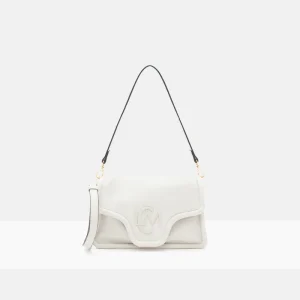 Handtas L.Credi model Rhonda 1005995 kleur licht grijs