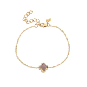 Friends collectie armband Juniper light strawberry