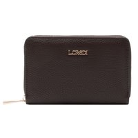 Portefeuille L.Credi model Perla 1005624 kleur chocolate