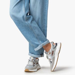 Floris van Bommel sneakers Daisy 08.02 kleur zilver