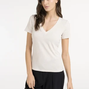 YAYA T-shirt met korte mouwen en licht gewassen effect