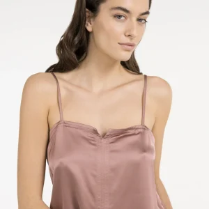 YAYA Singlet met smalle bandjes en subtiele V-inkeping