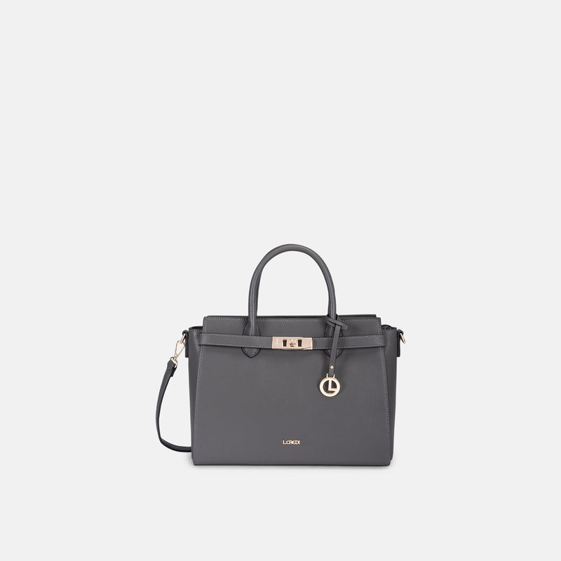 L.Credi Handtas model Konstanze 1003469/ kleur iron - Afbeelding 2