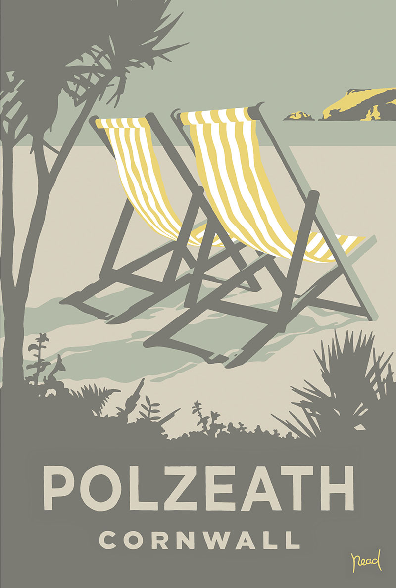 Deckchairs – Polzeath, Cornwall