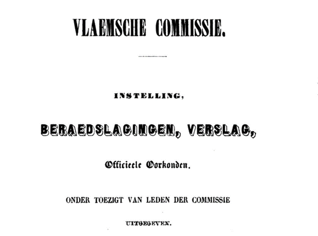 vlaemsche commissie