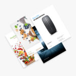 Billige trykte standard flyers