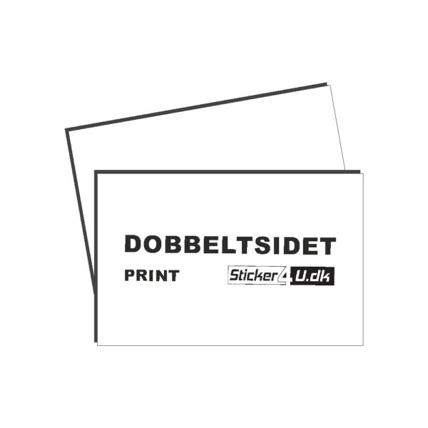 3mm alubond plade – Inkl. print på 2 sider