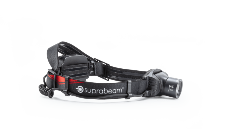 Hodelykt Suprabeam V4pro R oppladbar 1000 lumen