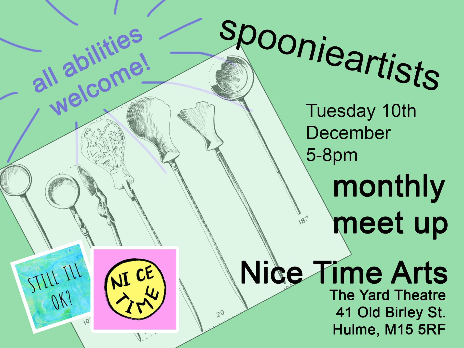 Spoonie Artists Meet-Up – Winter Special!