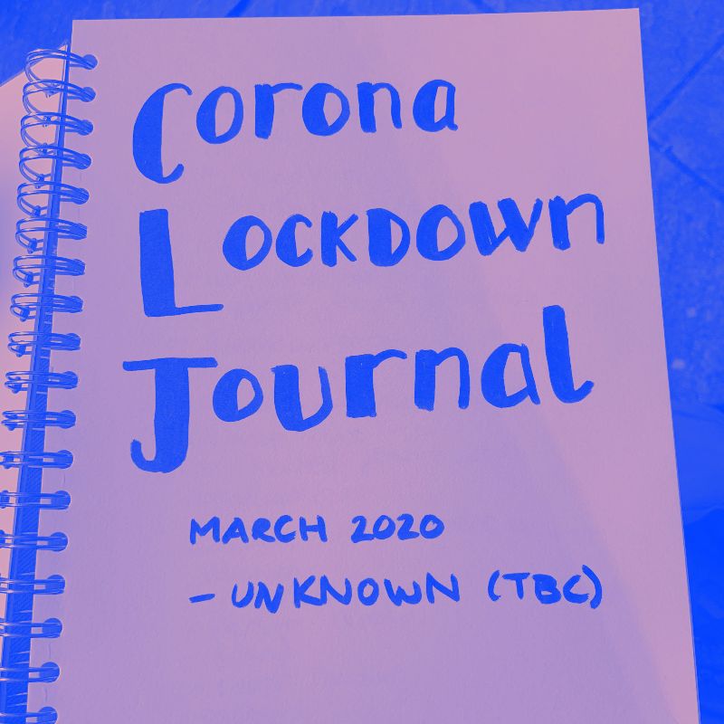 Coronavirus Lockdown Journal Challenge