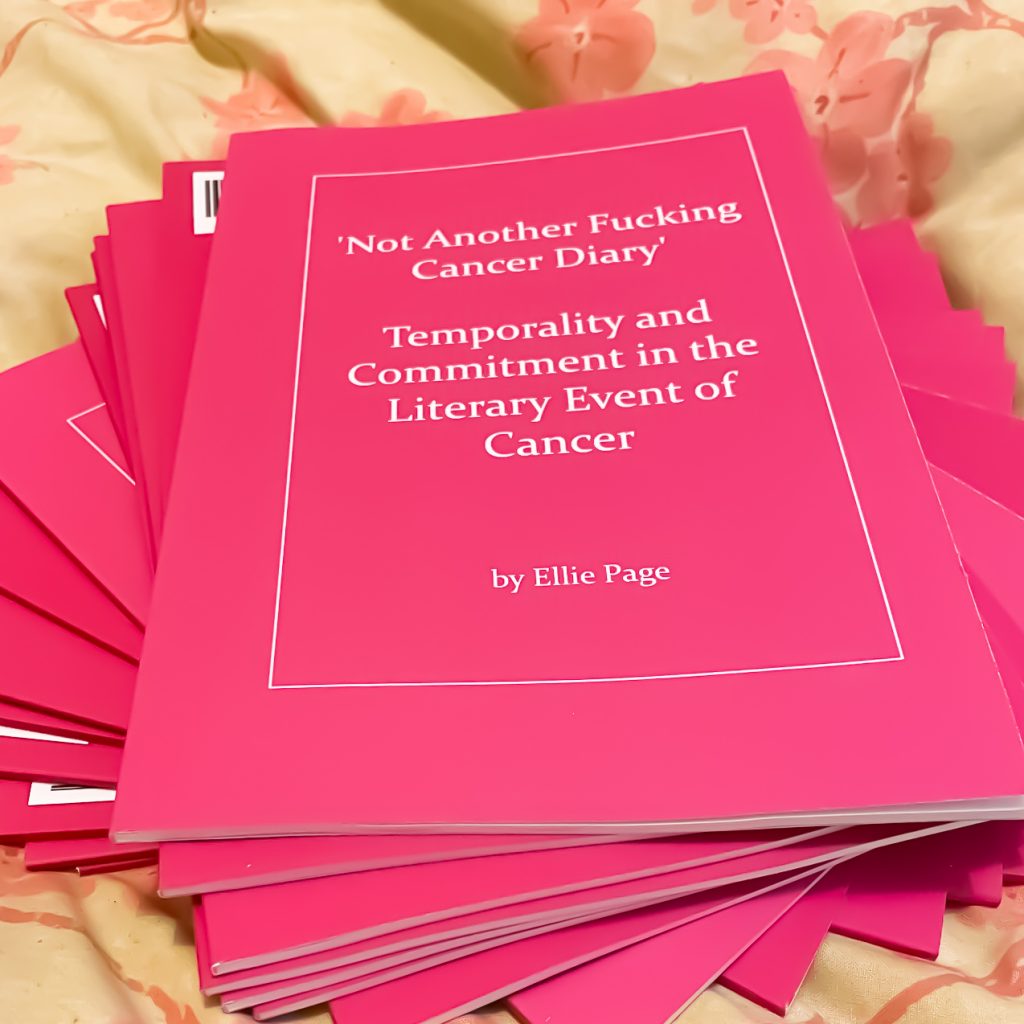 'Not Another Fucking Cancer Diary': Temporality and Commitment in the Literary Event of Cancer