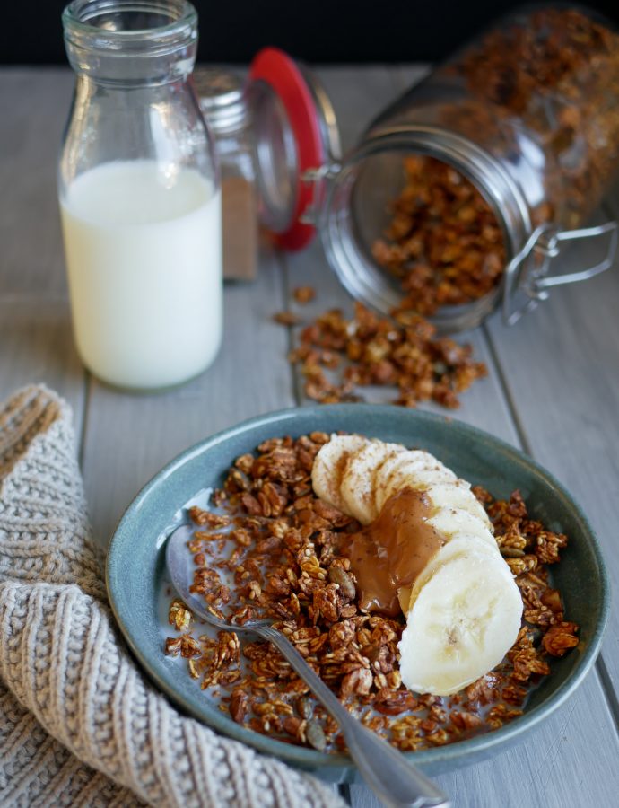 HØST-GRANOLA MED GRESSKAR