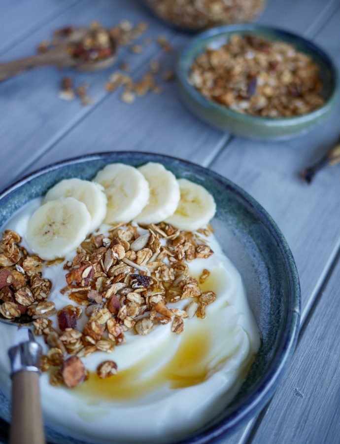 HJEMMELAGET «KANELBOLLE»-GRANOLA