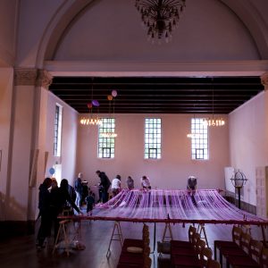 Church weaving at Ansgar church