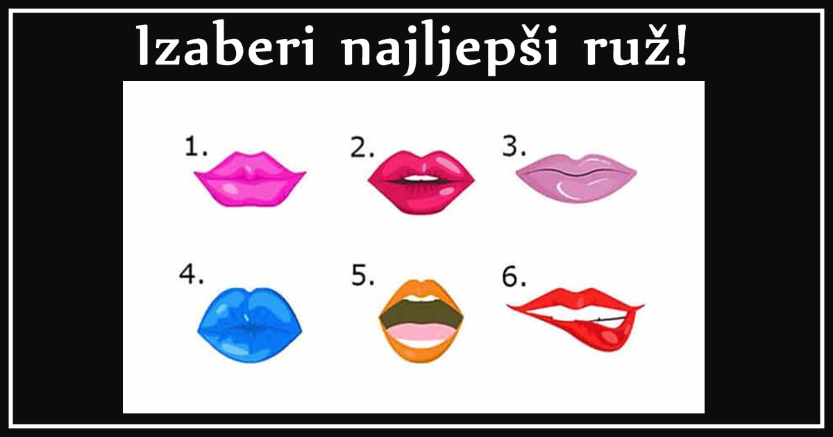 Koji RUŽ za usne vam je OMILJENI? Vaš izbor otkrit će nešto POSEBNO O VAMA! Koji RUŽ za usne vam je OMILJENI? Vaš izbor otkrit će nešto POSEBNO O VAMA!