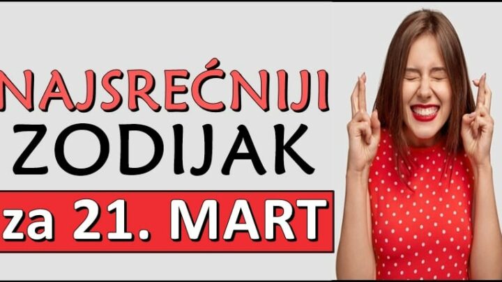 PRVOG prolecnog dana,neko postaje srecnik dana,a neko KRALJICA TUGE…