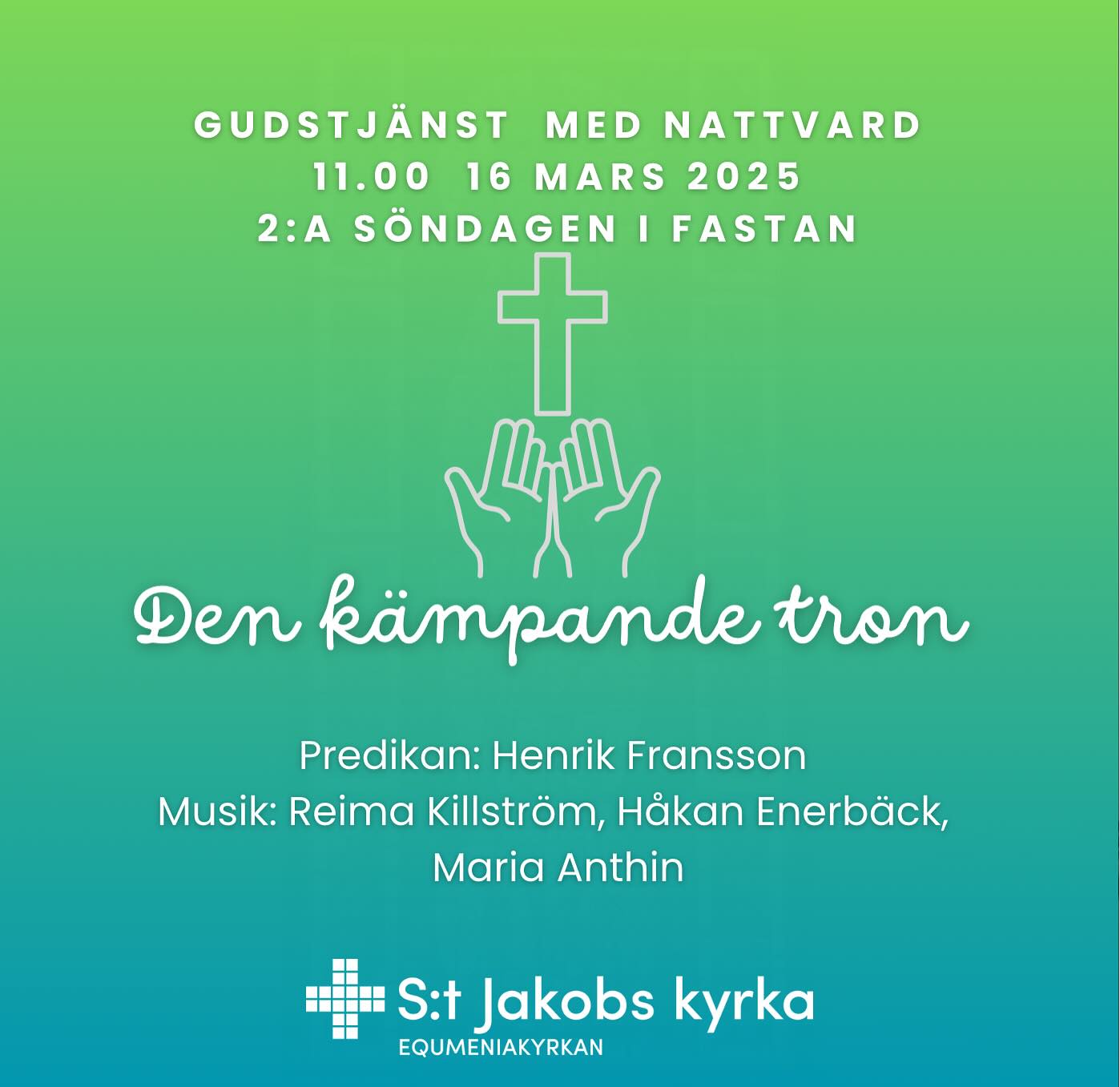 Välkommen till S:t Jakob❣️