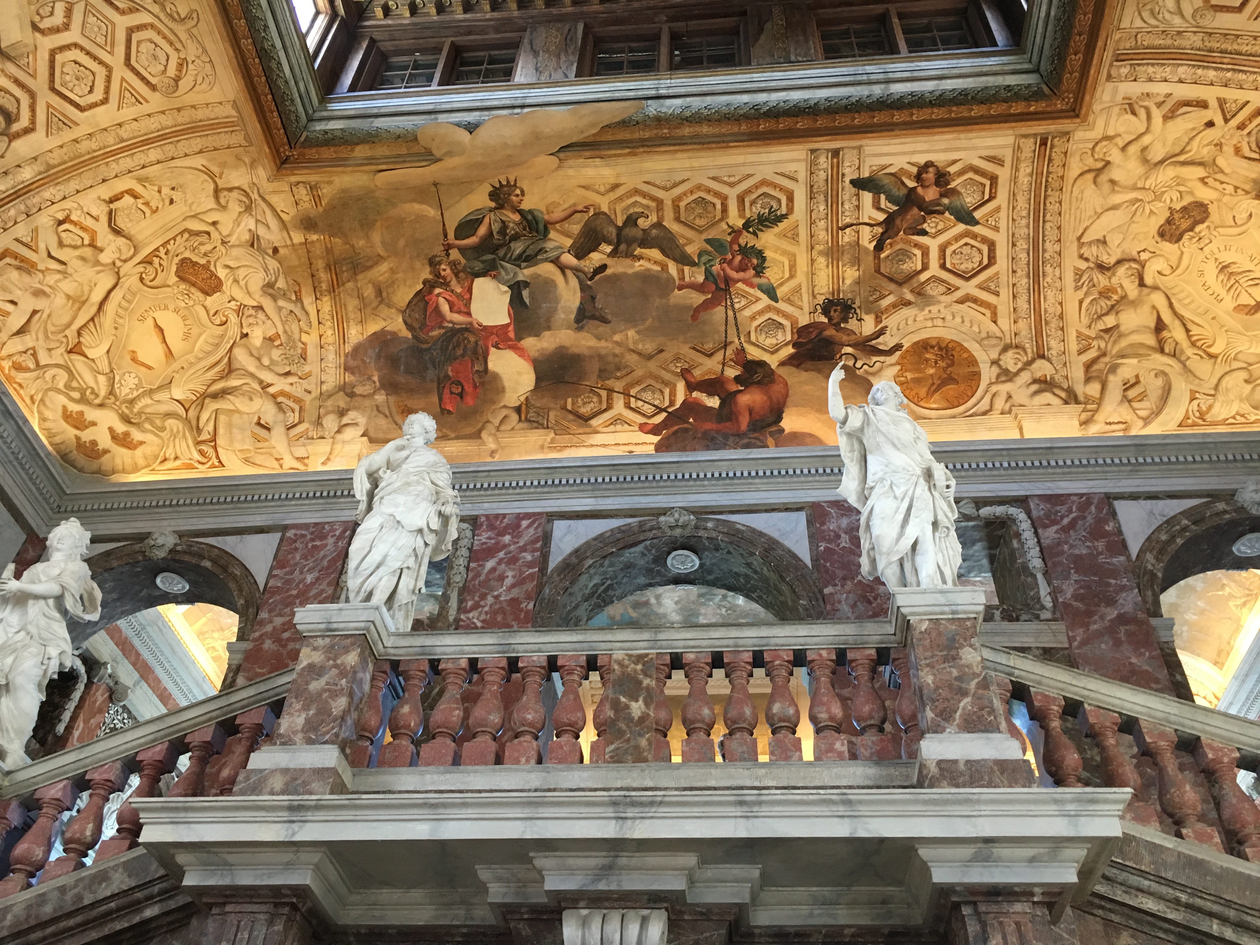 Una gita al palazzo di Drottningholm - gli interni
