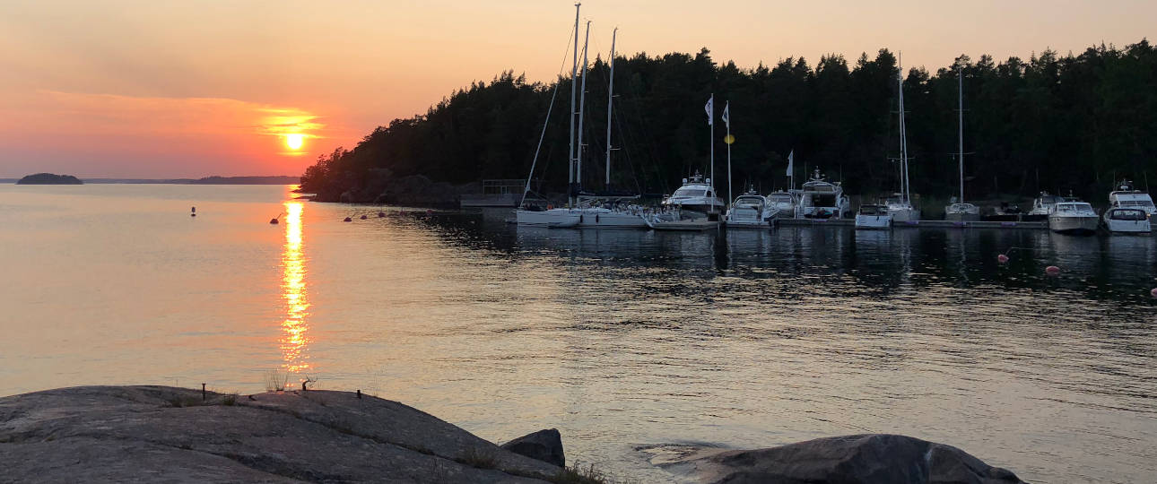 Dove andare nell'arcipelago di Stoccolma: Grinda al tramonto