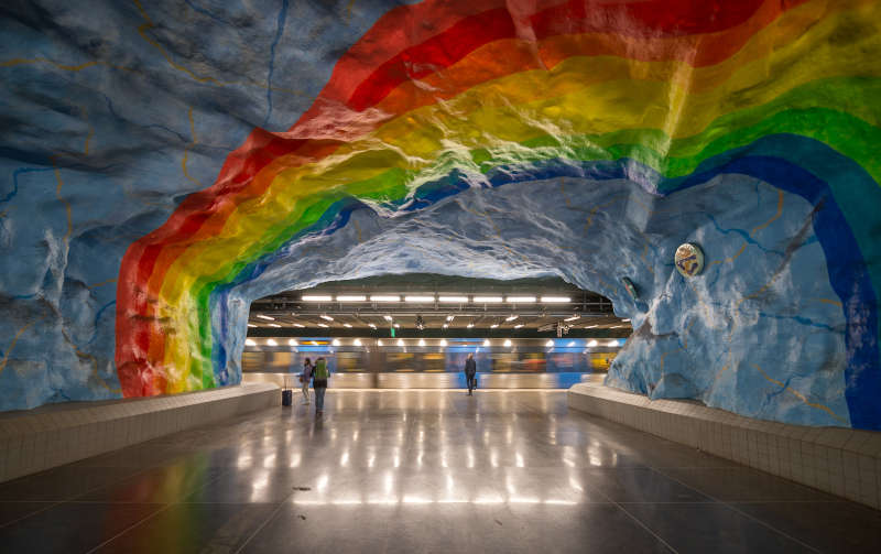 Tunnelbana: la fermata di stadion