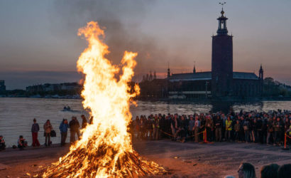 Cosa fare a Stoccolma il primo maggio: la festa di Valborg