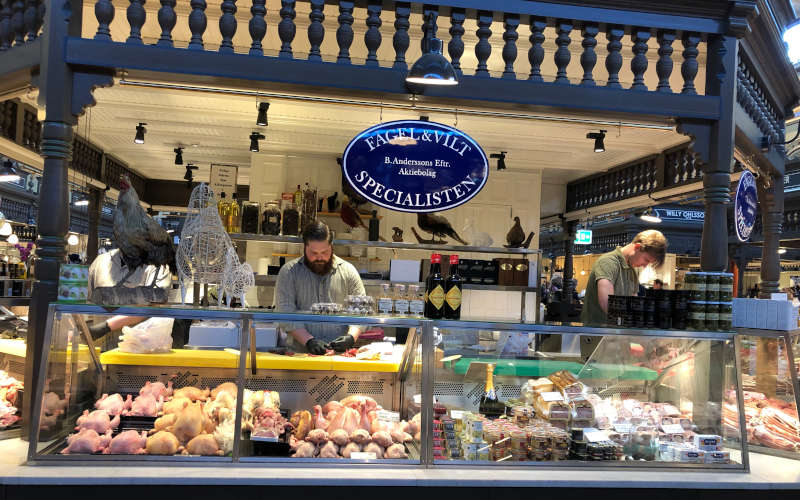 Östermalms Saluhall: il mercato coperto di Stoccolma a Östermalm