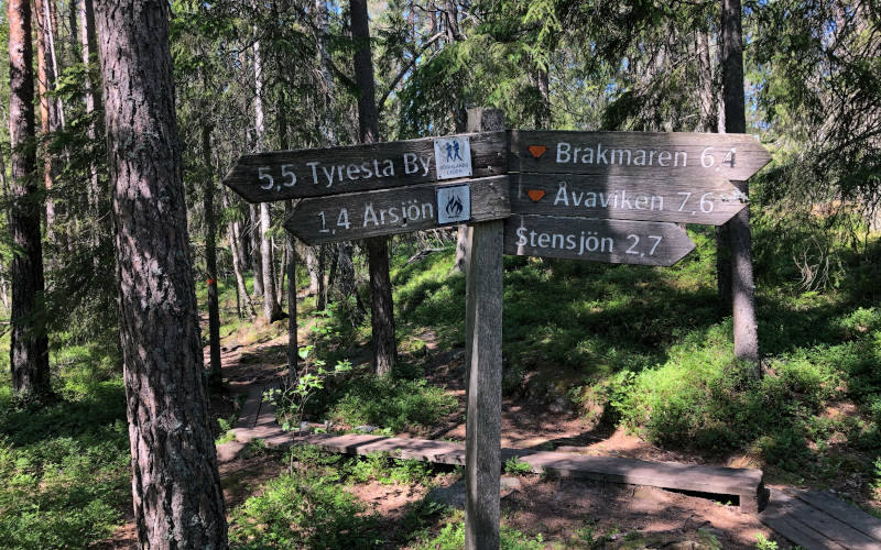 parco nazionale di Tyresta a Stoccolma