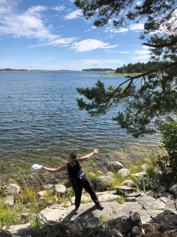 Trekking a Gålö nell'arcipelago di Stoccolma
