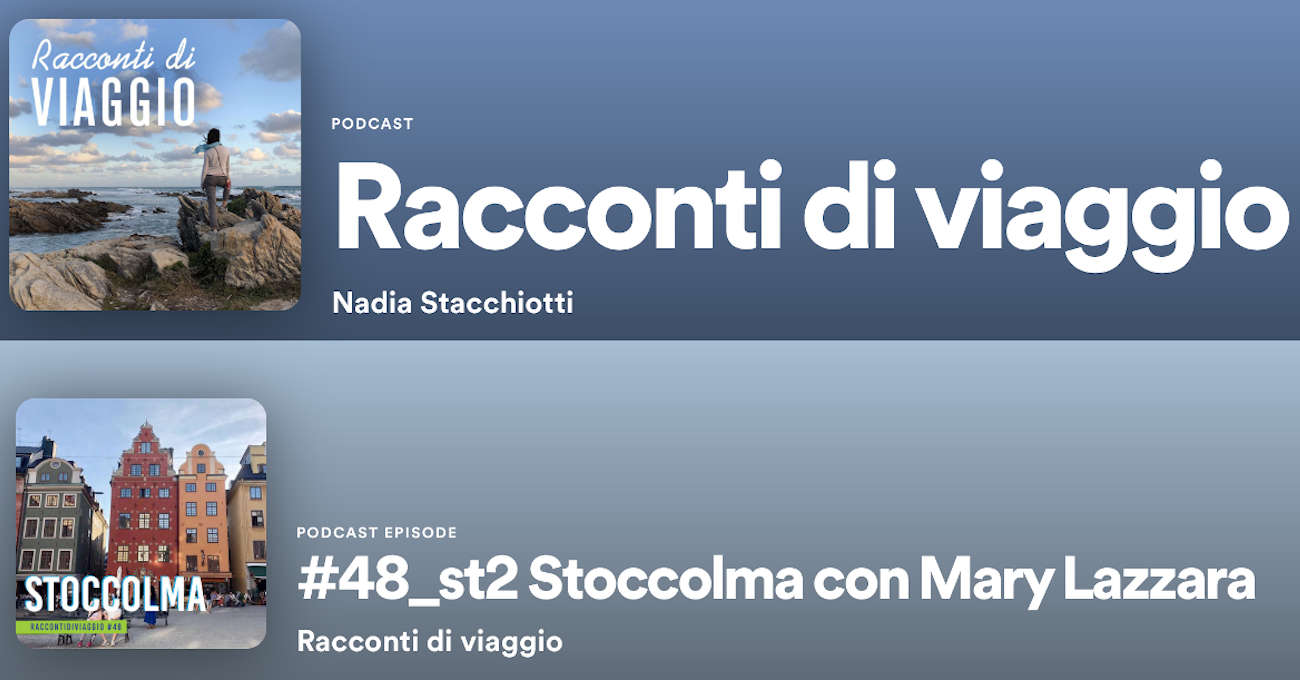 Podcast racconti di viaggio Stoccolma 