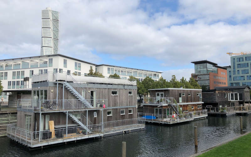 Västra Hamnen il quartiere ecosostenibile di Malmö e Turning Torso