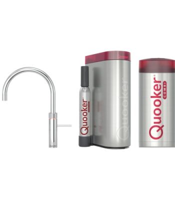 Quooker Combi+ Cube Fusion Round Chroom